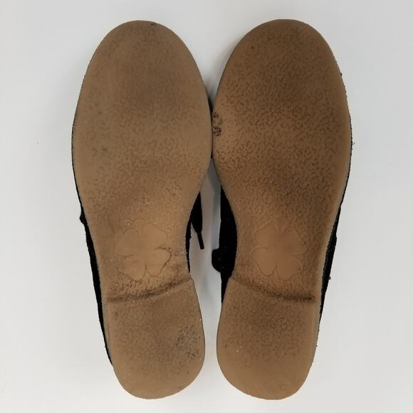 Lucky Brand Emillia Women's Black Suede Lace Up Desert Booties Size 6.5 - Picture 6 of 7